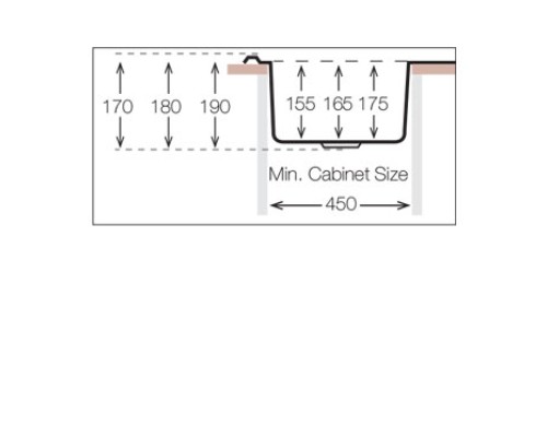 Кухонная мойка TopZero (wellinox) FAL 577.447 - GT8K