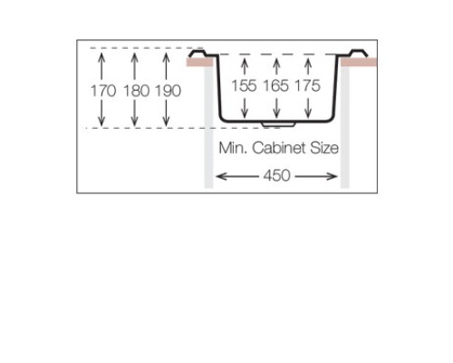 Кухонная мойка TopZero (wellinox) FAP 510 - GT8K