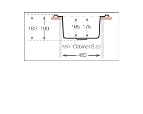 Кухонная мойка TopZero (wellinox) GAP 465.488 - GТ8K