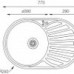 Кухонная мойка TopZero (wellinox) FAP 770.480 - GT8K