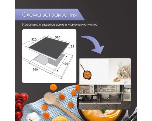 Zigmund Shtain CI 33.6 W индукционная варочная поверхность 