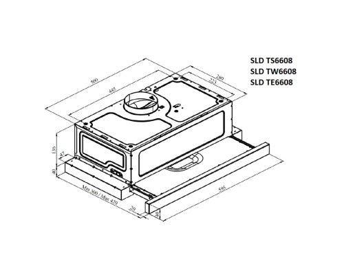 SCHAUB LORENZ вытяжка SLD TW 6608