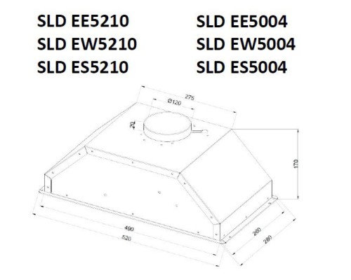 SCHAUB LORENZ вытяжка SLD EE 5210