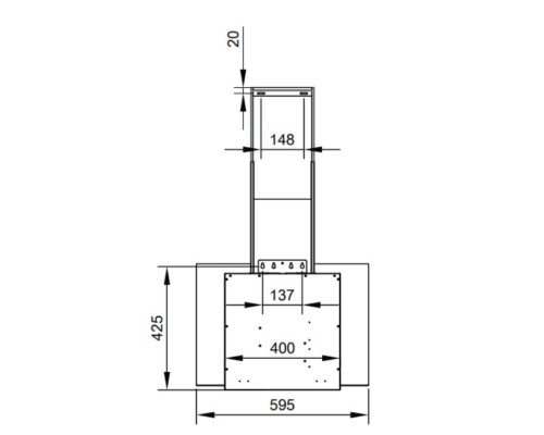 Zigmund Shtain K 144.6 W Кухонная вытяжка