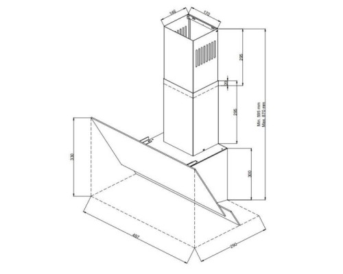 Zigmund Shtain K 145.6 B Кухонная вытяжка