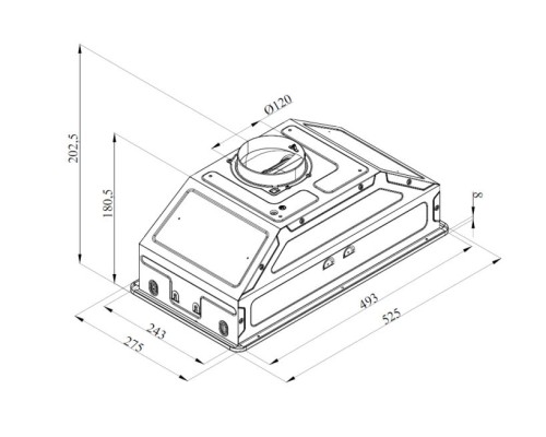 Zigmund Shtain K 356.51 S Кухонная вытяжка 