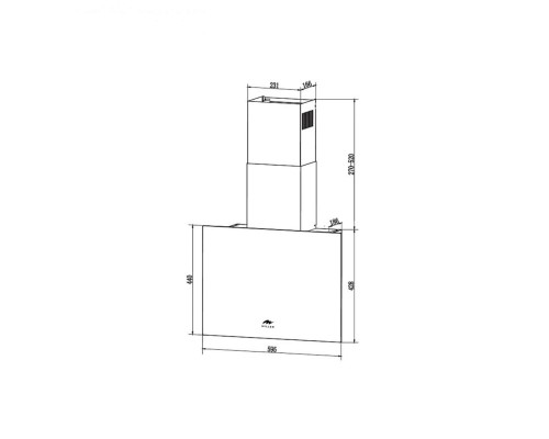 MILLEN MKHG 602 BL вытяжка  