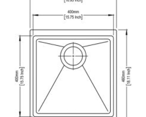 кухонная мойка TopZero Marina Cosmos (430x460-10)