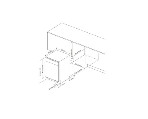 DeLonghi посудомоечная машина DDW 06F Basilia