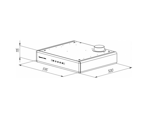 Zigmund Shtain K 009.4 B Кухонная вытяжка