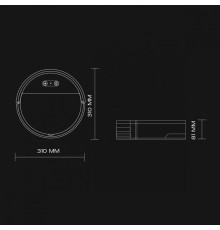 Робот-пылесос Scarlett SC-VC80RW01 Black