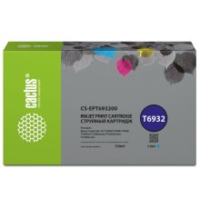 Картридж струйный Cactus CS-EPT693200 T6932 голубой (350мл) для Epson SureColor SC-T3000/T3070/T3200/T5000/5200