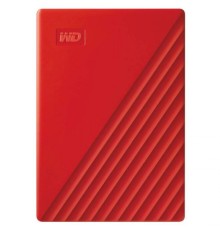 Внешний жесткий диск Western Digital My Passport Portable Red WDBPKJ0040BRD-WESN (4 ТБ)