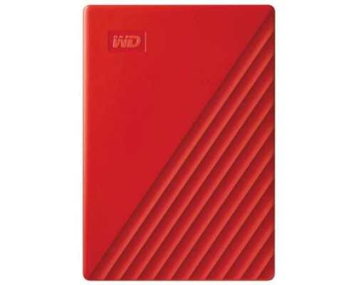 Внешний жесткий диск Western Digital My Passport Portable Red WDBPKJ0040BRD-WESN (4 ТБ)