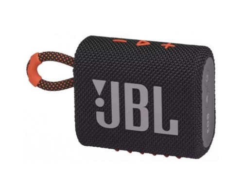 Акустическая система 1.0 BLUETOOTH GO 3 BLACK/ORANGE JBL