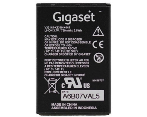 Аккумулятор Gigaset SL400H 750mAh for DECT