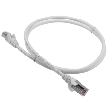 Патч-корд Lanmaster LAN-PC45/S5E-1.0-WH FTP вилка RJ-45-вилка RJ-45 кат.5е 1м белый LSZH (уп.:1шт)