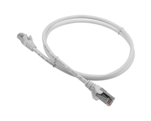 Патч-корд Lanmaster LAN-PC45/S5E-1.0-WH FTP вилка RJ-45-вилка RJ-45 кат.5е 1м белый LSZH (уп.:1шт)