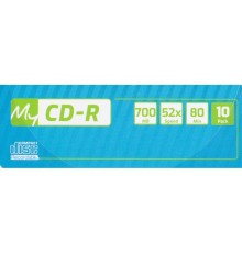 Диск CD-R Verbatim 700Mb 52x pack wrap (10шт) (69204)