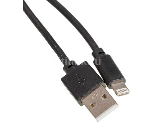 Кабель USB (m)-Lightning (m) 2м черный