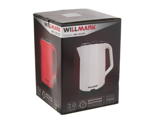 Чайник электрический WILLMARK WEK-2012PS 2 л Black