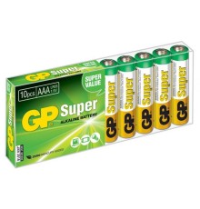 Батарея GP Super Alkaline 24A LR03 AAA (10шт)