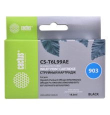 Картридж струйный Cactus №903 CS-T6L99AE черный (21.6мл) для HP OJP 6950/6960/6970