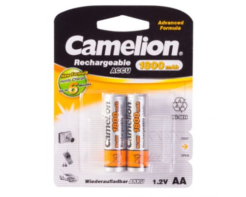 Батарейка CAMELION Rechargeable Ni-MH NH-AA1800BP2