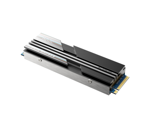 Ssd накопитель Netac SSD NV5000 PCIe 4 x4 M.2 2280 NVMe 3D NAND 500GB, R/W up to 5000/2500MB/s, with heat sink, 5y wty (NT01NV5000-500-E4X)