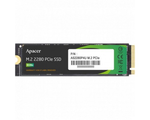 Внутренний жесткий диск Apacer AP2TBAS2280P4U-1 (SSD (твердотельные), 2 ТБ, M.2, PCIe)