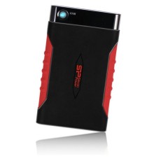 Жесткий диск Silicon Power USB 3.0 2Tb SP020TBPHDA15S3L A15 Armor 2.5; черный/красный