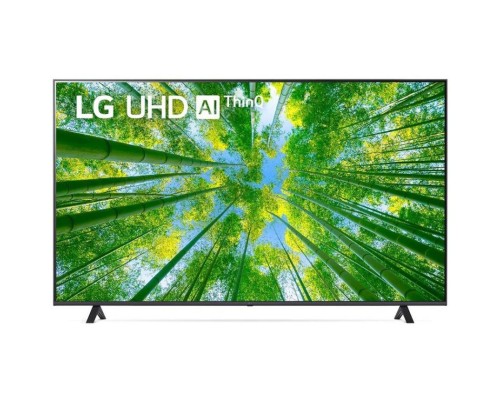 Телевизор LG 50UQ80006LB.ARUB, 4K Ultra HD, металлический серый, СМАРТ ТВ, WebOS