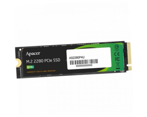 Внутренний жесткий диск Apacer AS2280P4U AP1TBAS2280P4U-1 (SSD (твердотельные), 1 ТБ, M.2, NVMe)