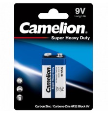 Батарейка CAMELION Super Heavy Duty 1 шт. 6F22-BP1B