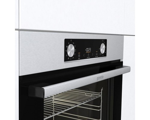 Встраиваемый электрический духовой шкаф Gorenje BO6735E05X Steel