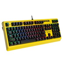 Клавиатура A4Tech Bloody B810RC Punk механическая желтый/черный USB for gamer LED