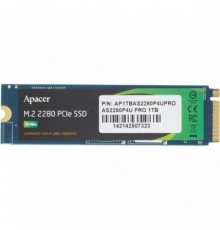 Внутренний жесткий диск Apacer AS2280P4U PRO AP1TBAS2280P4UPRO-1 (SSD (твердотельные), 1 ТБ, M.2, NVMe)