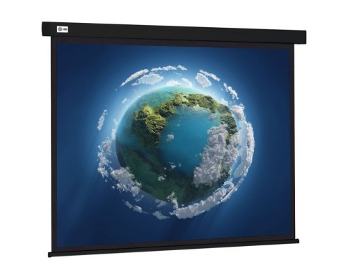 Экран Cactus 127x127см Wallscreen CS-PSW-127X127-BK 11 настенно-потолочный рулонный черный