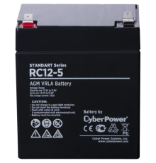Аккумуляторная батарея SS CyberPower RC 12-5 / 12 В 5 Ач CyberPower Standart Series RC 12-5