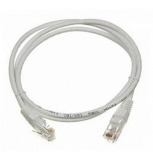 Патч-корд Lanmaster UTP LAN-PC45/U5E-2.0-GY вилка RJ-45-вилка RJ-45 кат.5е 2м серый LSZH