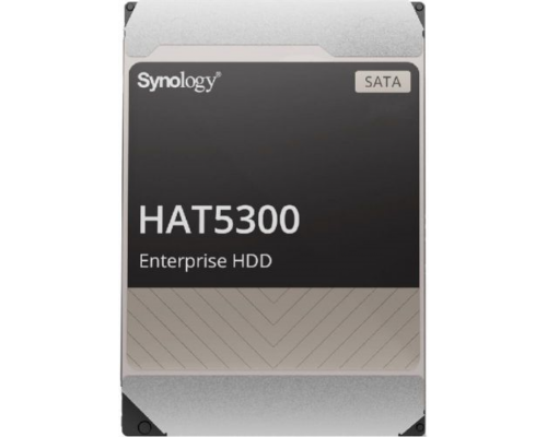 Жесткий диск Synology HDD SATA 3,5; 16Tb, 7200 rpm, 512Mb buffer, MTTF 2,5M, 5YW (HAT5300-16T)