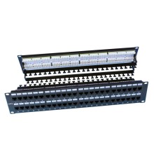 Патч-панель Hyperline PP3-19-48-8P8C-C6-110D 19; 2U 48xRJ45 кат.6 UTP