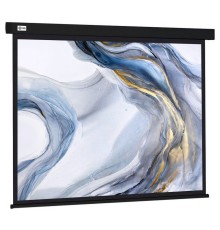 Экран Cactus 180x180см Wallscreen CS-PSW-180X180-BK 11 настенно-потолочный рулонный черный