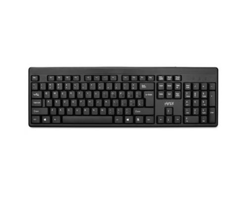 Клавиатура HIPER WIRED KEYBOARD OK-1100 BLACK (OK-1100)