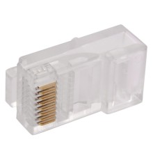 Коннектор ITK (CS3-1C5EU) UTP кат.5e RJ45 прозрачный (упак.:1шт)