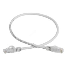 Патч-корд ITK PC01-C5EU-2M UTP вилка RJ-45-вилка RJ-45 кат.5е 2м серый ПВХ (уп.:1шт)