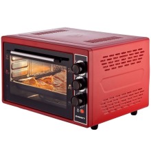 Мини-печь Kraft KF-MO3804RKR Red