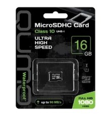 Карта памяти QUMO MicroSDHC 16GB Сlass 10 UHS-I ,3.0 без адаптером