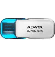 Флеш Диск A-Data 32Gb UV240 AUV240-32G-RWH USB2.0 белый