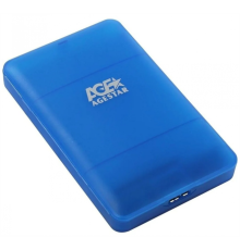 Внешний корпус для hdd AgeStar 3UBCP3 SATA пластик синий 2.5; (3UBCP3 blue)